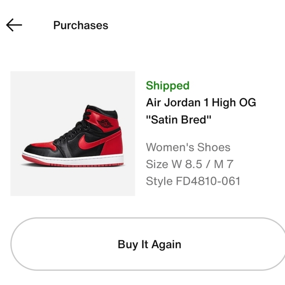 Jordan 1 Satin bred 2023 - Picture 5 of 5